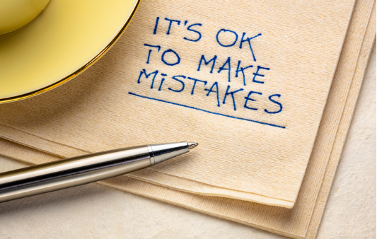 Why Success Requires Accepting Your Mistakes