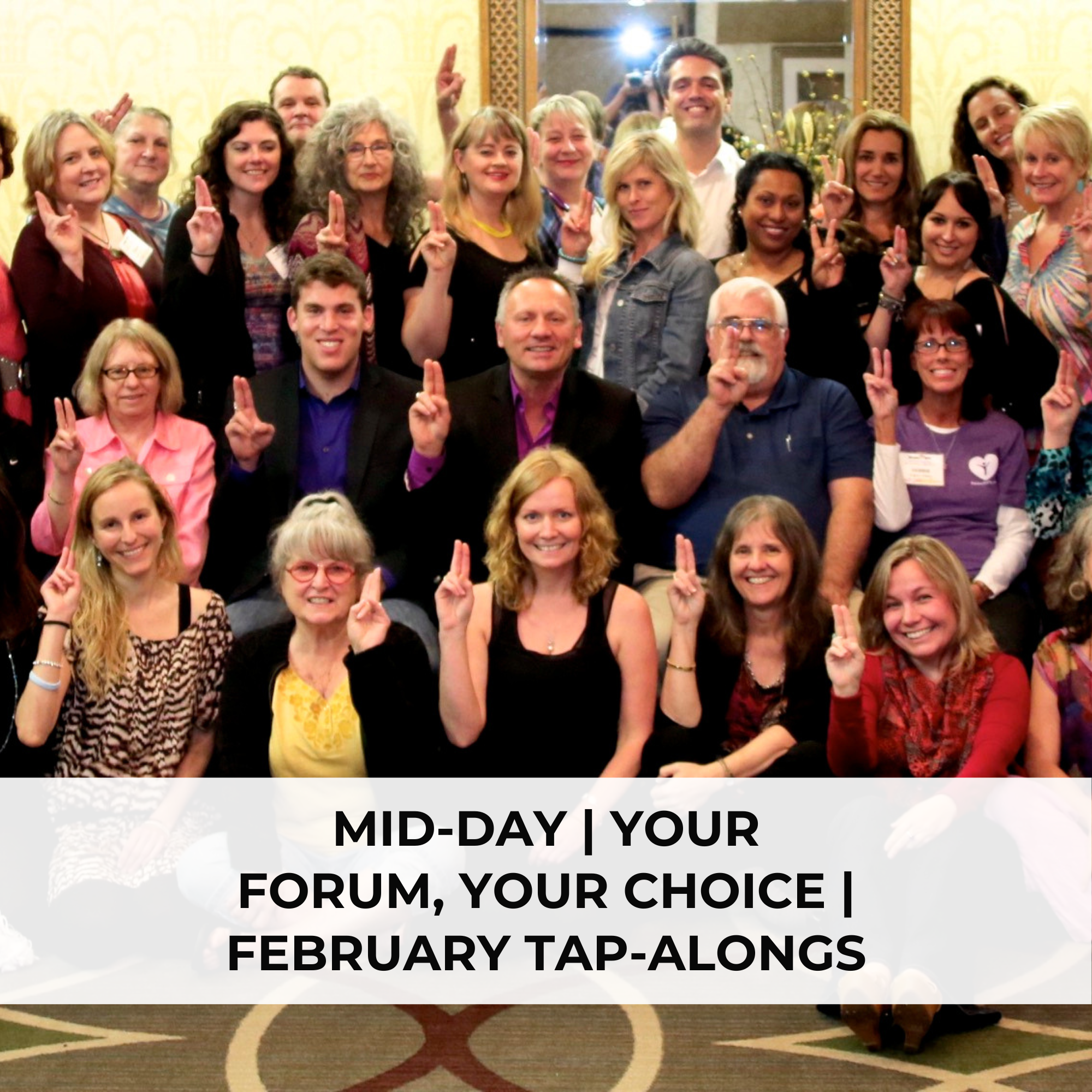 Mid-Day | Your Forum, Your Choice | FEBRUARY TAP-ALONGS | Tuesdays, February 3, 10, 17, 24, 2026