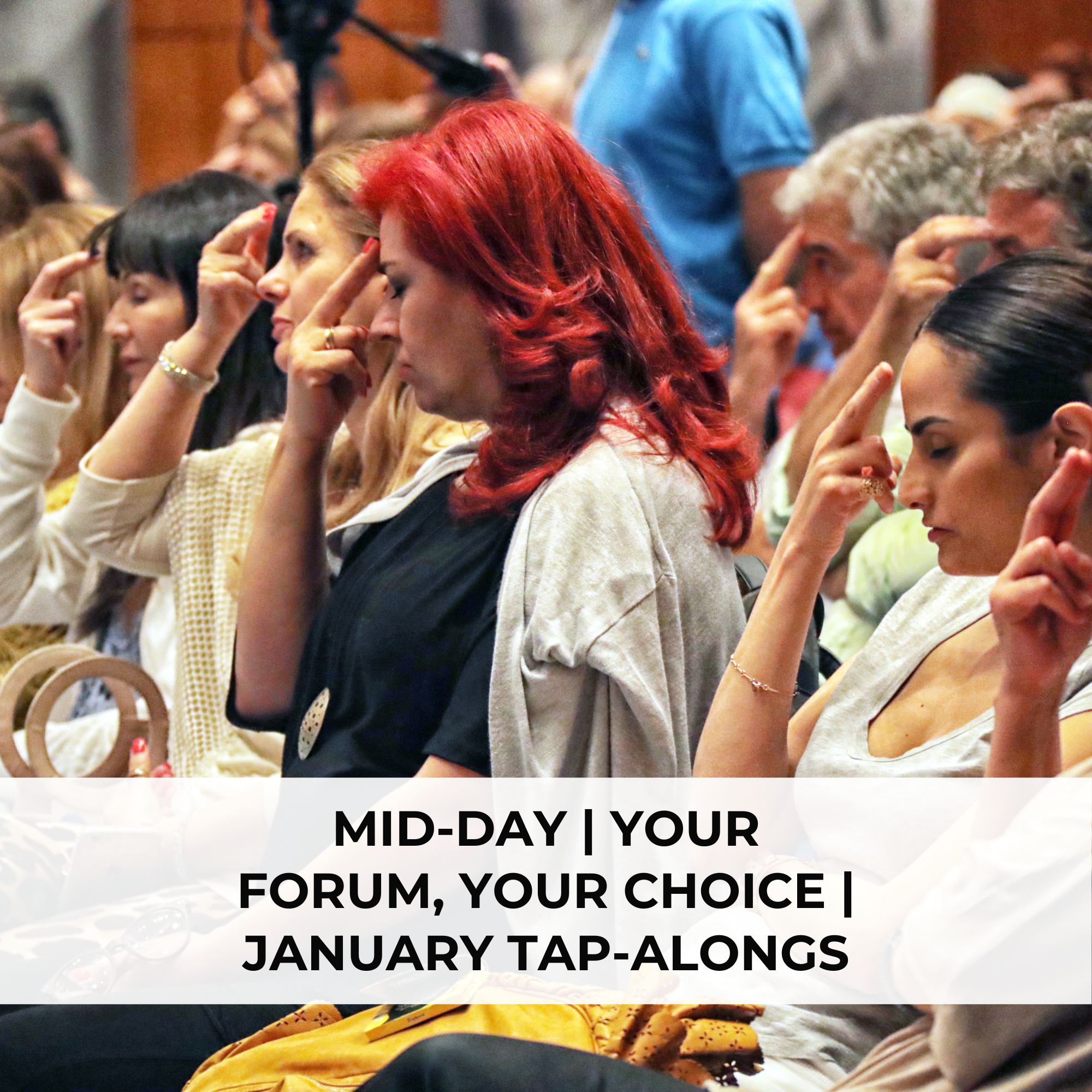 Mid-Day | Your Forum, Your Choice | JANUARY TAP-ALONGS | Tuesdays, January 6, 13, 20, 27, 2026