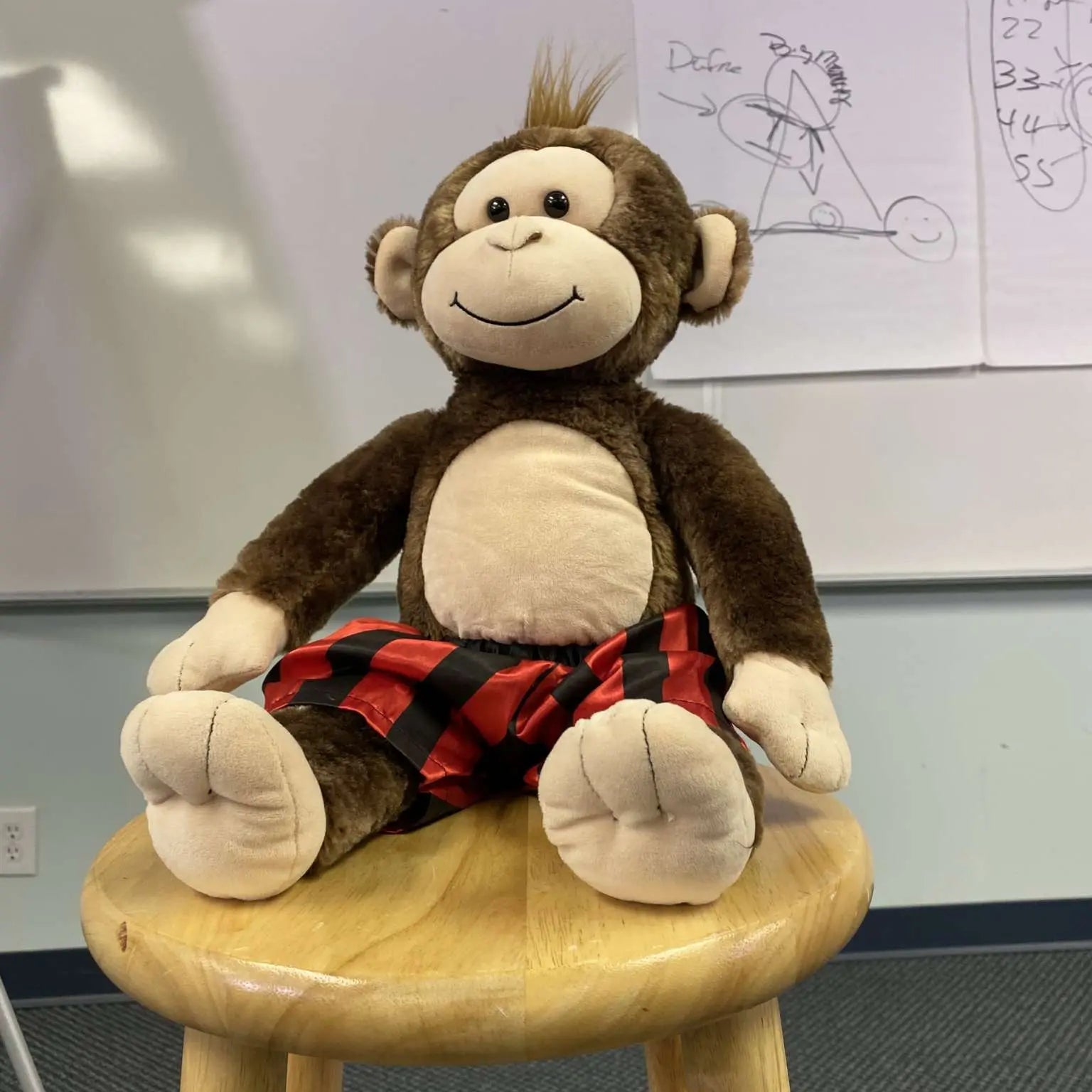 Trance Monkey Plush Toy eutaptics® FasterEFT